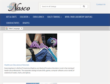 Tablet Screenshot of globalnasco.com